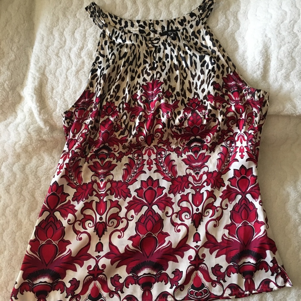 White House Black Market Silk Tank